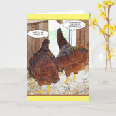 Old Biddy Birthday Card Karte (Gelbe Blume)