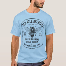 Old Bill Bienenstöcke Hart arbeitend seit der Blüt T-Shirt