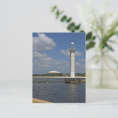 Old Biloxi Lighthouse Postkarte (Stehend Vorderseite)
