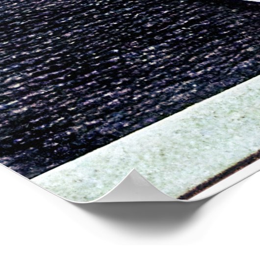 Old black camera poster (Ecke)