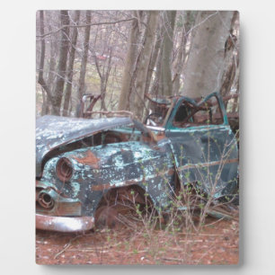 Old Blue (Junker-Auto) Fotoplatte