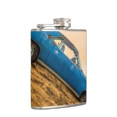 Old Blue Plymouth Barracuda Flachmann (Rechts)