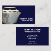 Old Boat Business Card Visitenkarte (Vorne/Hinten)