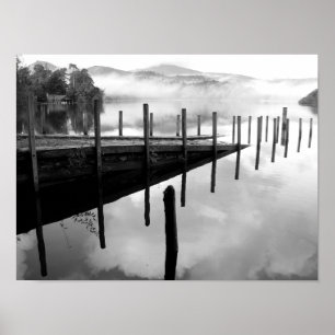 Old Boat Ramp - Derwentwater, The Lake District Poster