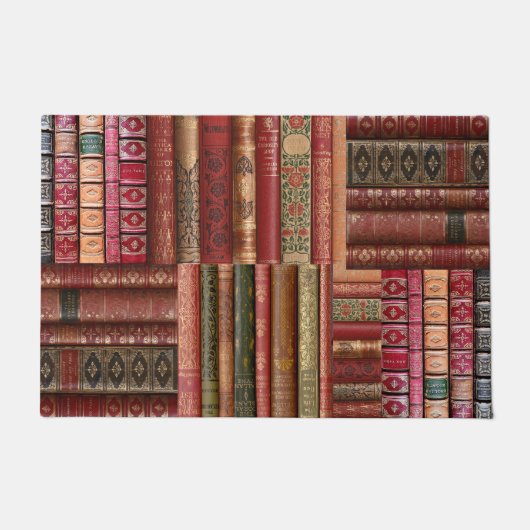 Old Book Libary Fußmatte (Vorderseite)