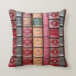 Old Book Library (English Essays) Kissen