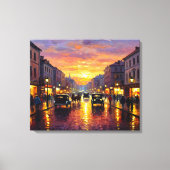 Old Boulevard Leinwanddruck (Vorderseite)