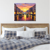 Old Boulevard Leinwanddruck (Insitu (Schlafzimmer))