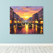 Old Boulevard Leinwanddruck (Insitu (Holzboden))