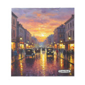 Old Boulevard Notizblock (Vorderseite)