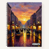 Old Boulevard Notizblock (Vorderseite)