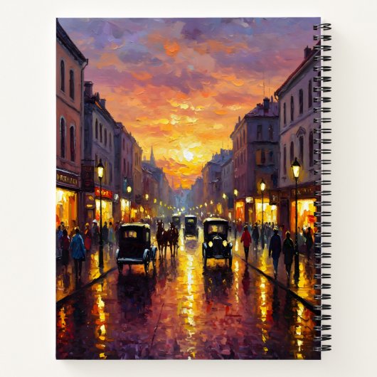 Old Boulevard Notizblock (Rückseite)