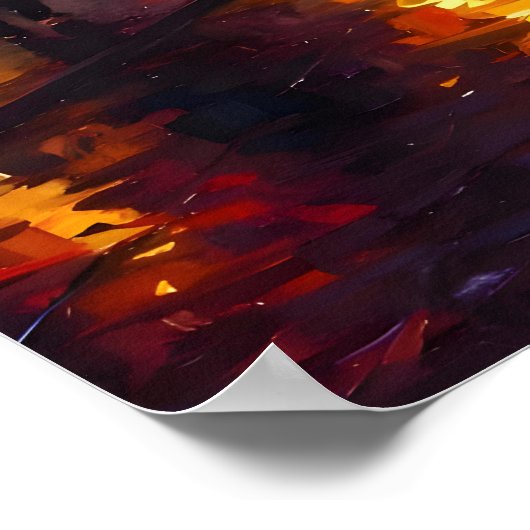 Old Boulevard Poster (Ecke)