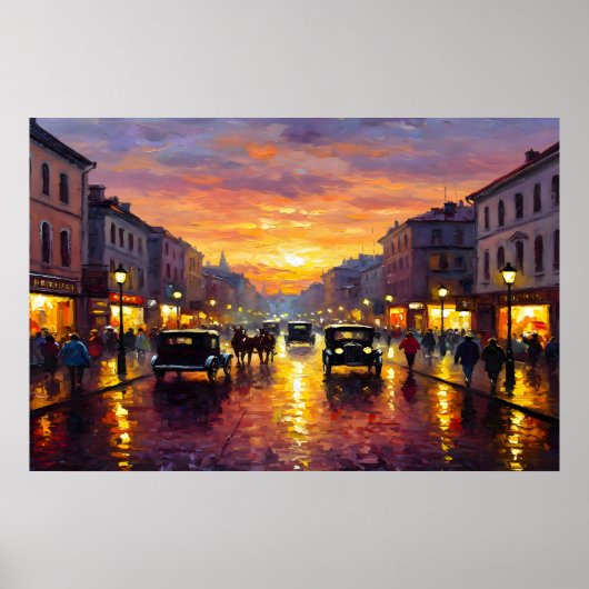 Old Boulevard Poster (Vorne)