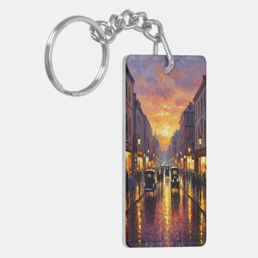 Old Boulevard Schlüsselanhänger (Vorderseite links)