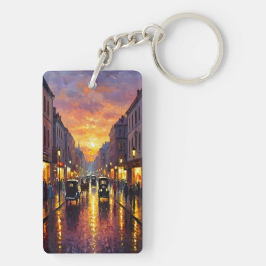 Old Boulevard Schlüsselanhänger (Rückseite)