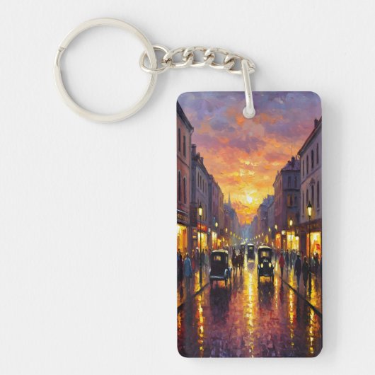 Old Boulevard Schlüsselanhänger (Vorderseite)