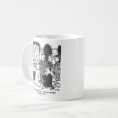 Old Boyfriend schlägt Braut bei Hochzeit vor - Fun Kaffeetasse (Vorderseite Links)