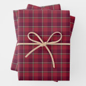 Old Brick and Cab Sav Plaid Geschenkpapier Set (Beispiel)