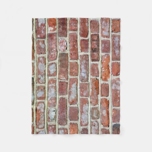Old Brick Wall Fleecedecke (Vorderseite)