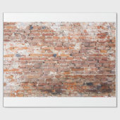 Old Brick Wall Geschenkpapier (Flach)
