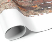 Old Brick Wall Geschenkpapier (Rolleneckpunkt)