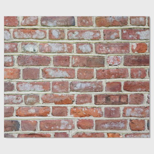 Old Brick Wall Geschenkpapier (Flach)