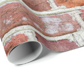 Old Brick Wall Geschenkpapier (Rolleneckpunkt)