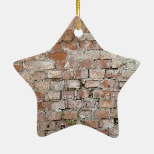 Old Brick Wall Keramikornament (Hinten)