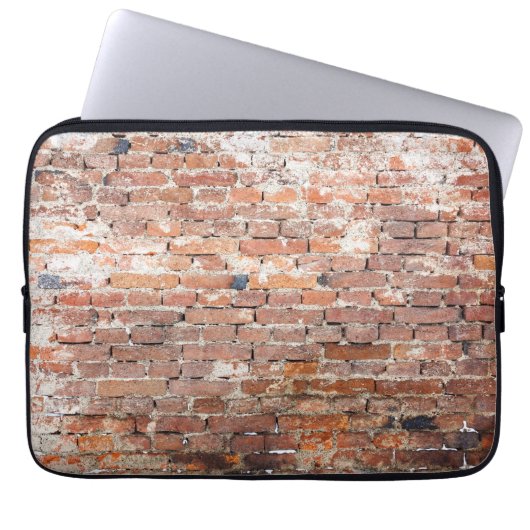 Old Brick Wall Laptopschutzhülle (Vorderseite)