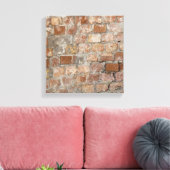 Old Brick Wall Leinwanddruck (Insitu (Wohnzimmer))