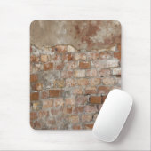 Old Brick Wall Mousepad (Mit Mouse)