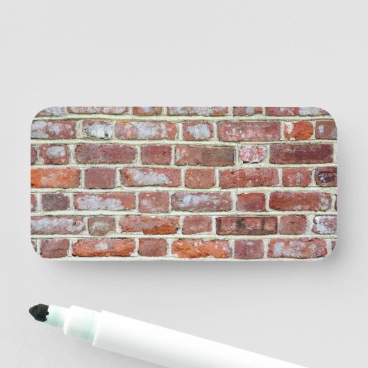 Old Brick Wall Namensschild (Beispiel)