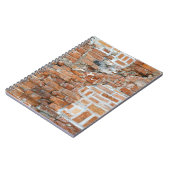 Old Brick Wall Notebook Notizblock (Linke Seite)