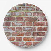 Old Brick Wall Pappteller (Vorderseite)