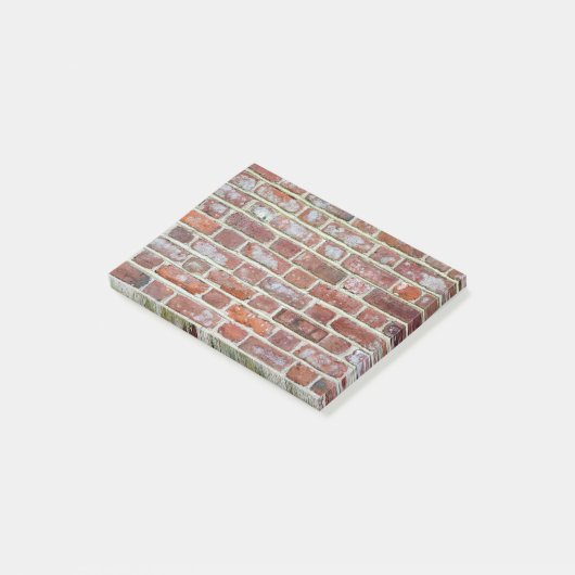 Old Brick Wall Post-it Klebezettel (angewinkelt)