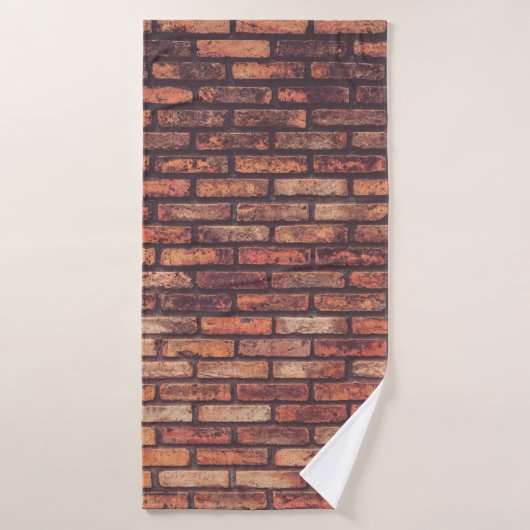 old brick wall texture backgroundbackground,hipste badehandtuch (Badehandtuch)