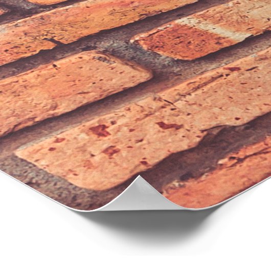 old brick wall texture backgroundbackground,hipste poster (Ecke)