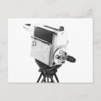 Old Broadcast TV Camera TK Postkarte