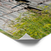 Old Broken Barn Poster (Ecke)