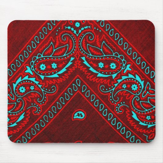 Old Brown Bandana 2 Mousepad (Vorne)