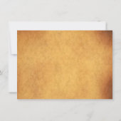 Old Buck 40. Geburtstag Party Einladung (Rückseite)