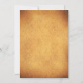 Old Buck 50. Geburtstagsparty Einladung (Rückseite)