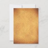 Old Buck 50. Geburtstagsparty Einladung (Rückseite)