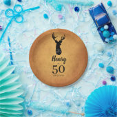 Old Buck 50. Geburtstagsparty Paper Teller (Party)