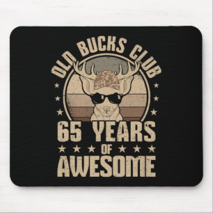 Old Bucks Club 65 Jahre Phantastischer Jäger 65. B Mousepad