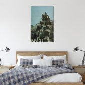 Old Bühne Coach der Plains by Remington Leinwanddruck (Insitu (Schlafzimmer))