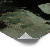 Old Bühne Coach der Plains by Remington Poster (Ecke)