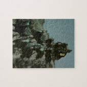 Old Bühne Coach der Plains by Remington Puzzle (Horizontal)