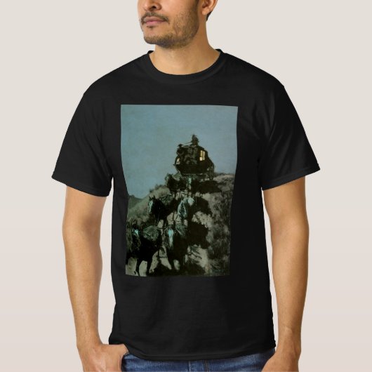 Old Bühne Coach der Plains by Remington T-Shirt (Vorderseite)